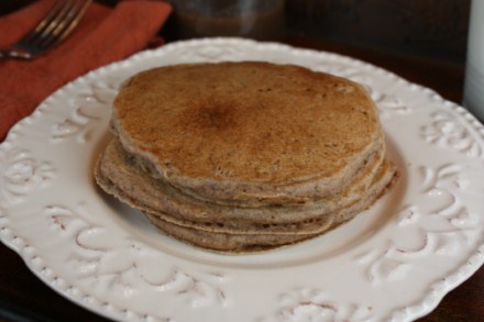 gluten free cinnamon pancakes