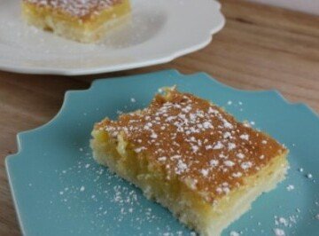 gluten free lemon bars