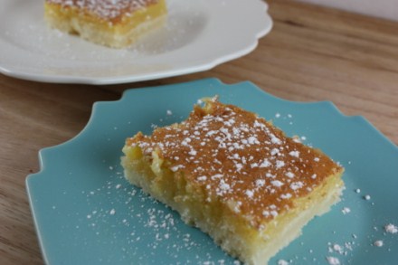 Gluten Free Lemon Bars