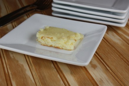 gluten free lemon pudding cake