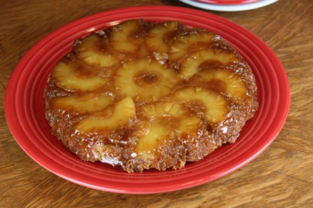 gluten free pineapple upside down cake