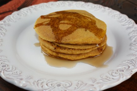 gluten free pumpkin pancakes