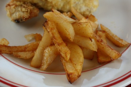 spicy oven fries