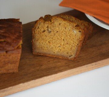 gluten free pumpkin banana bread