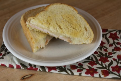 Grilled Honey Mustard Turkey Sandwich