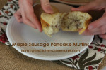 Maple Sausage Pancake Muffins