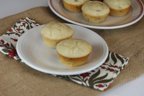 Maple Sausage Pancake Muffins from LynnsKitchenAdventures.com