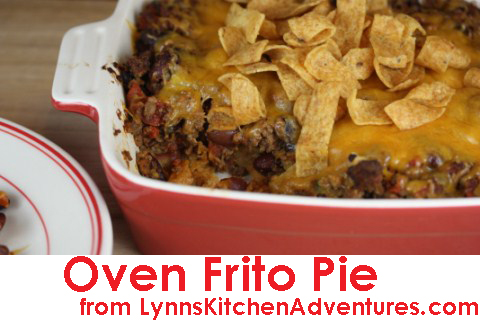 Oven Frito Pie from LynnsKitchenAdventures.com