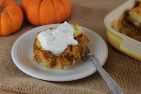 Pumpkin Cake Pudding