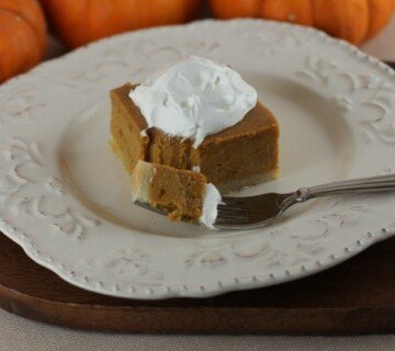 Pumpkin Pie Squares