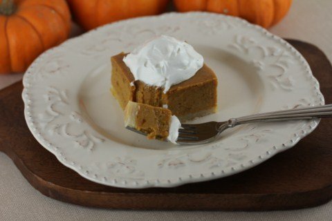 Pumpkin Pie Squares from LynnsKitchenAdventures.com