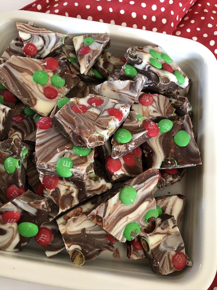 Candy Bar Bark 