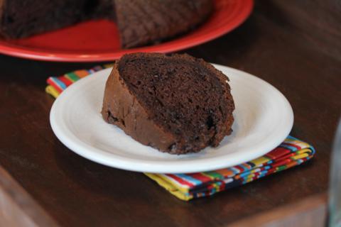Easy Triple Chocolate Cake from LynnsKitchenAdventures.com