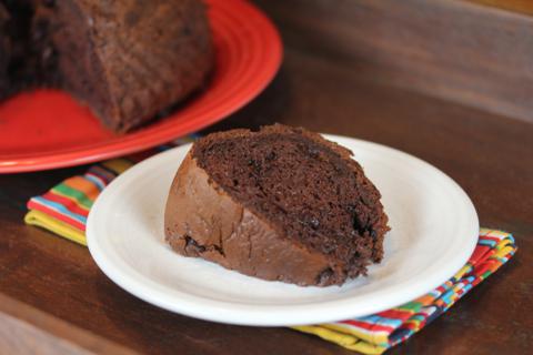 triple chocolate cake