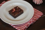 Easy GF Candy Cane Brownies {30 Days of Gluten Free Candies and Cookies}