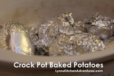 Crock Pot Baked Potatoes