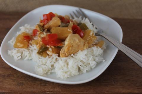 Crock Pot Sweet and Sour Chicken