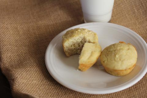 Gluten Free Banana Pancake Muffins