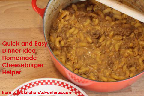 Homemade Cheeseburger Helper - Quick and Easy Dinner Idea