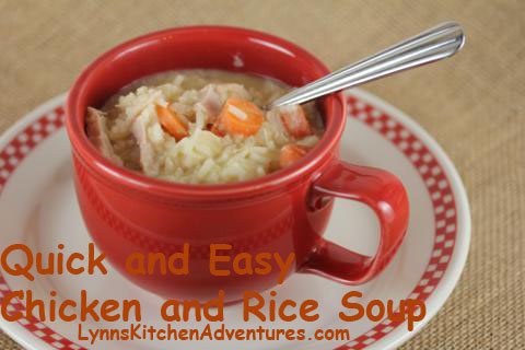 Quick and Easy Chicken and Rice Soup