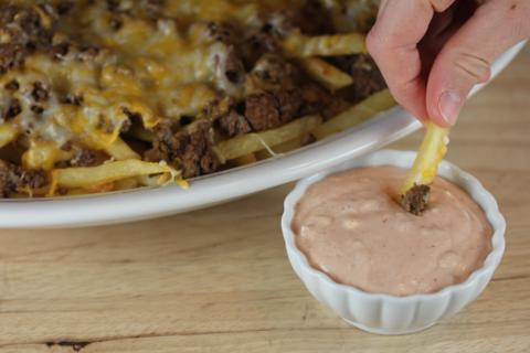 Taco Fries from LynnsKitchenAdventures.com