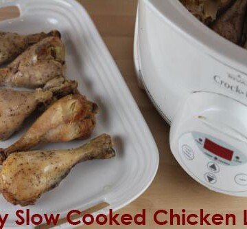 easy crock pot chicken legs