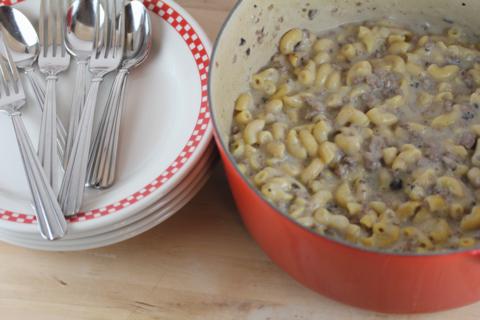 Homemade Hamburger Helper Style Stroganoff 