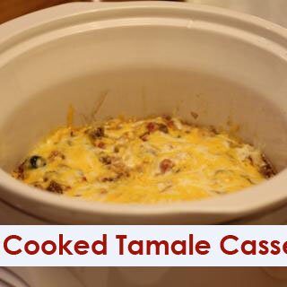 Slow Cooked Tamale Casserole