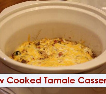 slow cooked tamale casserole