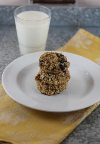 banana oatmeal breakfast cookies