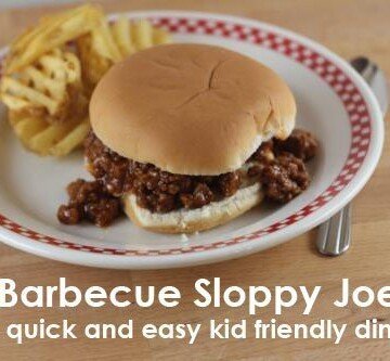 barbecue sloppy joes