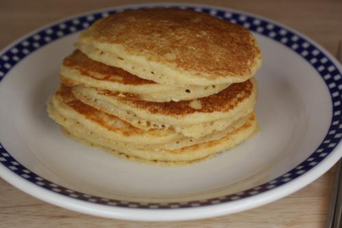 Corn Oatmeal Gluten Free Pancakes