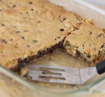 gluten free chocolate chip blondies