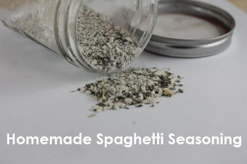 Spaghetti Sauce Seasoning Mix - Creative Homemaking