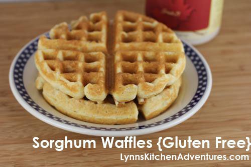 gluten free sorghum waffles