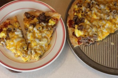 Breakfast Pizza 