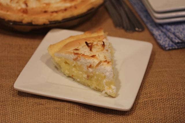 Coconut Cream Pie with Meringue Topping 3