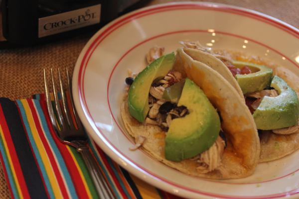 Easy Slow Cooked Chicken Fajitas_