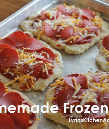 homemade frozen pizza