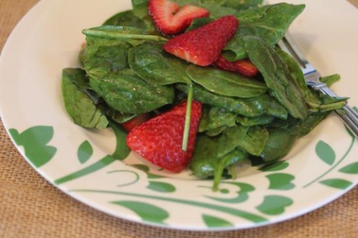 Strawberry Spinach Salad_