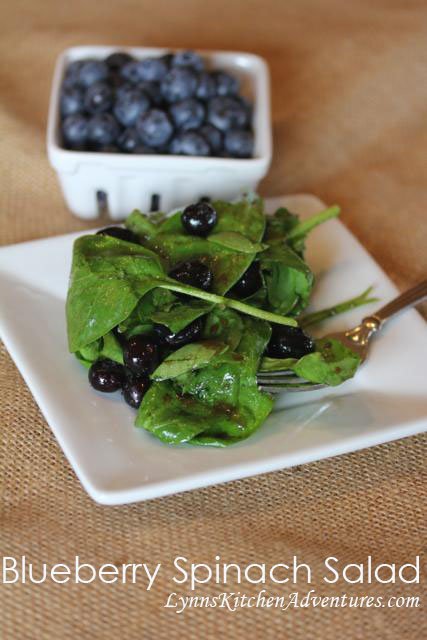 Blueberry Spinach Salad