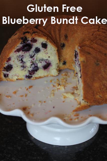 Gluten Free Blueberry Bundt Cake