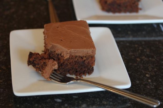 Gluten Free Chocolate Zucchini Cake _