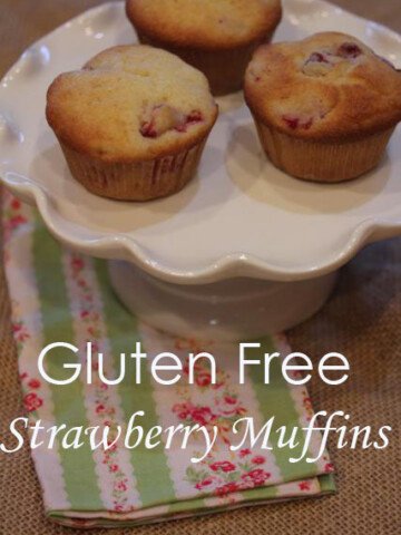 gluten free strawberry muffins
