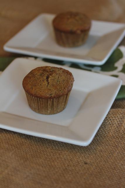 Gluten Free Zucchini Muffins