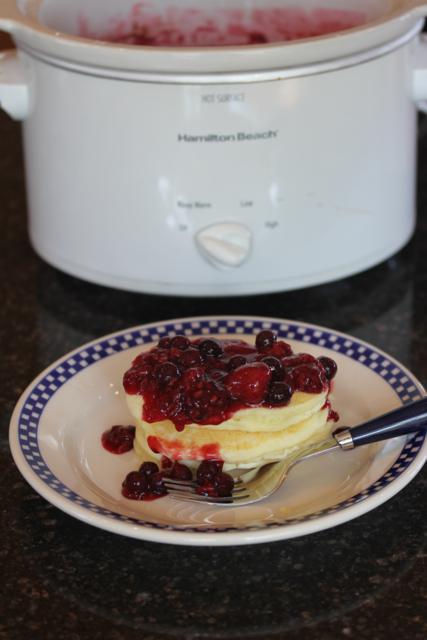 Slow Cooked Fruit Topping