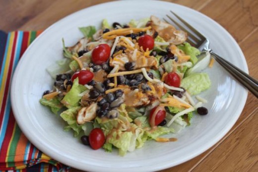 Barbecue Ranch Chicken Salad 2