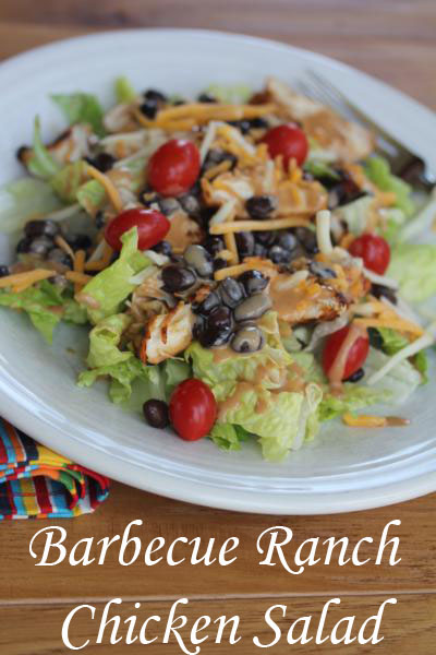 BBQ Ranch Chicken Salad