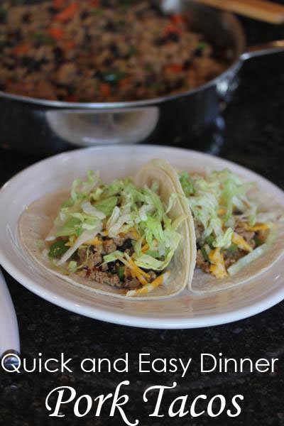 Easy Pork Tacos