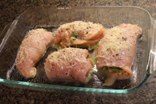 Evie's Zucchini Stuffed Chicken 3